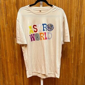 Colorful Astroworld Soft Graphic Tee
